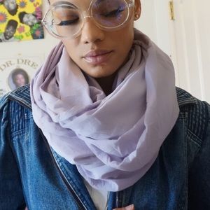 Lilac AMERICAN APPAREL Scarf